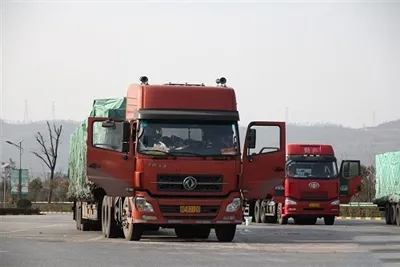 중국 브랜드 대형 트럭의 
